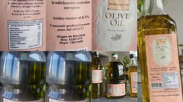 Anmat prohibió la venta y consumo de un aceite de oliva