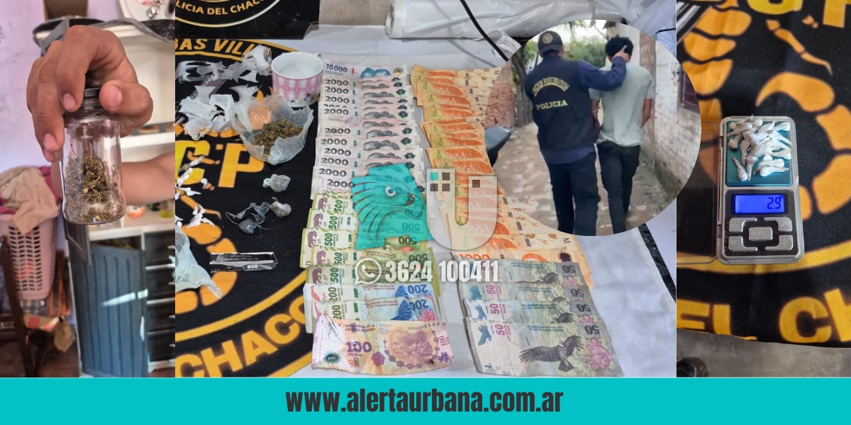 Allanamiento en Villa Ángela: La 