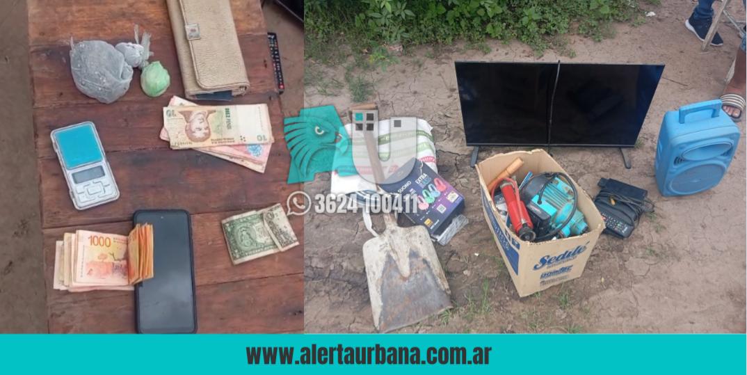 Incautan marihuana y dinero en operativo antidrogas en Quitilipi