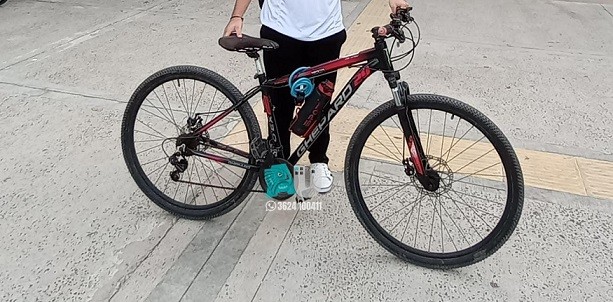 Le robaron la bici en pleno centro de Resistencia y pide que lo ayuden a localizarla