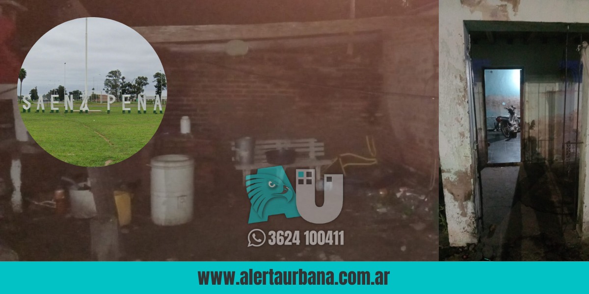 Madrugada de misterio en Sáenz Peña: hallaron muerta a una mujer y a un hombre con quemaduras