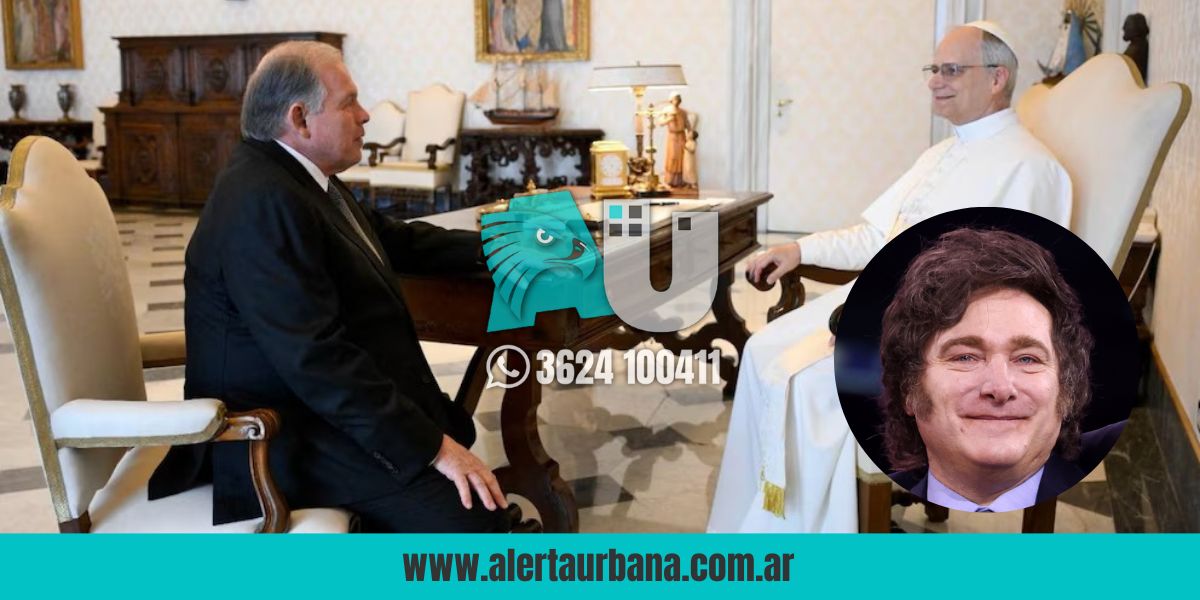 El canciller visitó al Papa y confirmó que recibirá a Milei en las próximas semanas