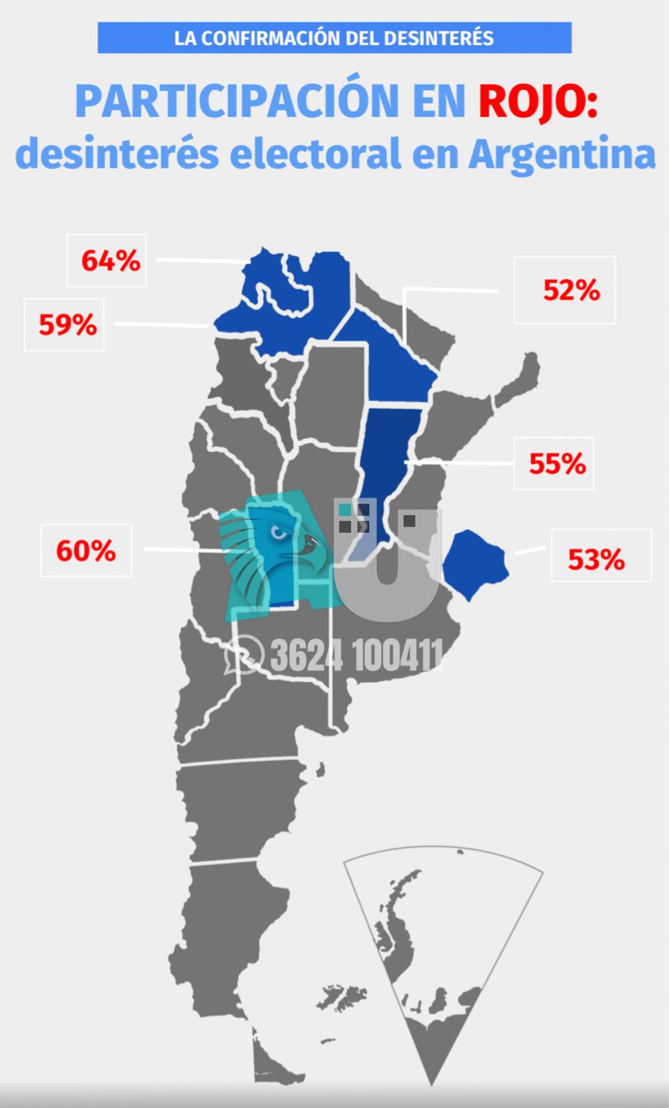    El desinterés por la política, clave para la baja cantidad de votantes
