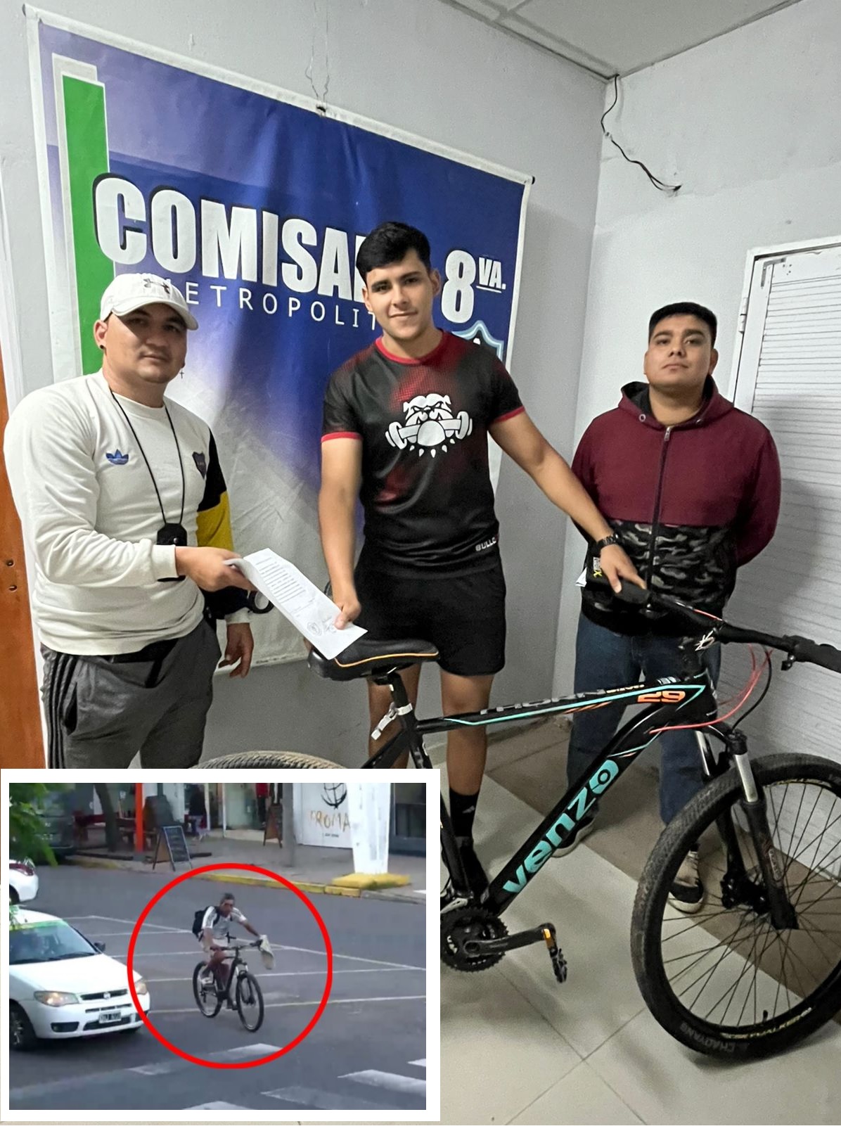 Recuperan en Villa Prosperidad bicicleta robada en La Liguria