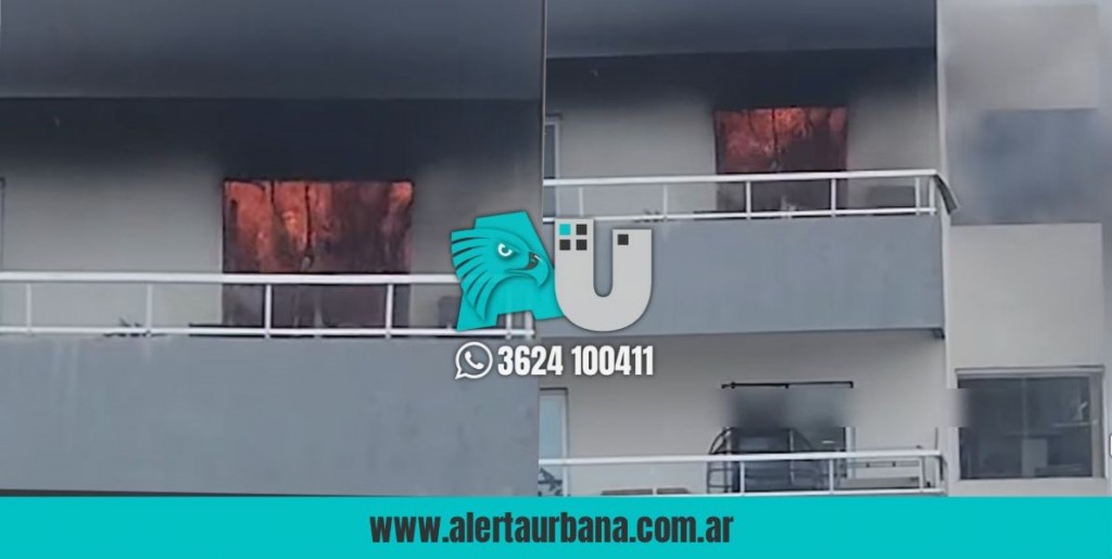 Corrientes: Se incendió un edificio en pleno centro