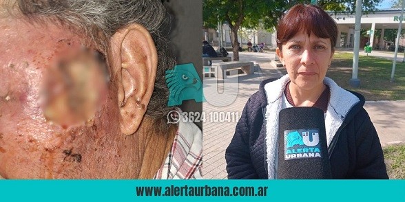 Mujer denuncia que su padre está grave y no lo quieren internar  