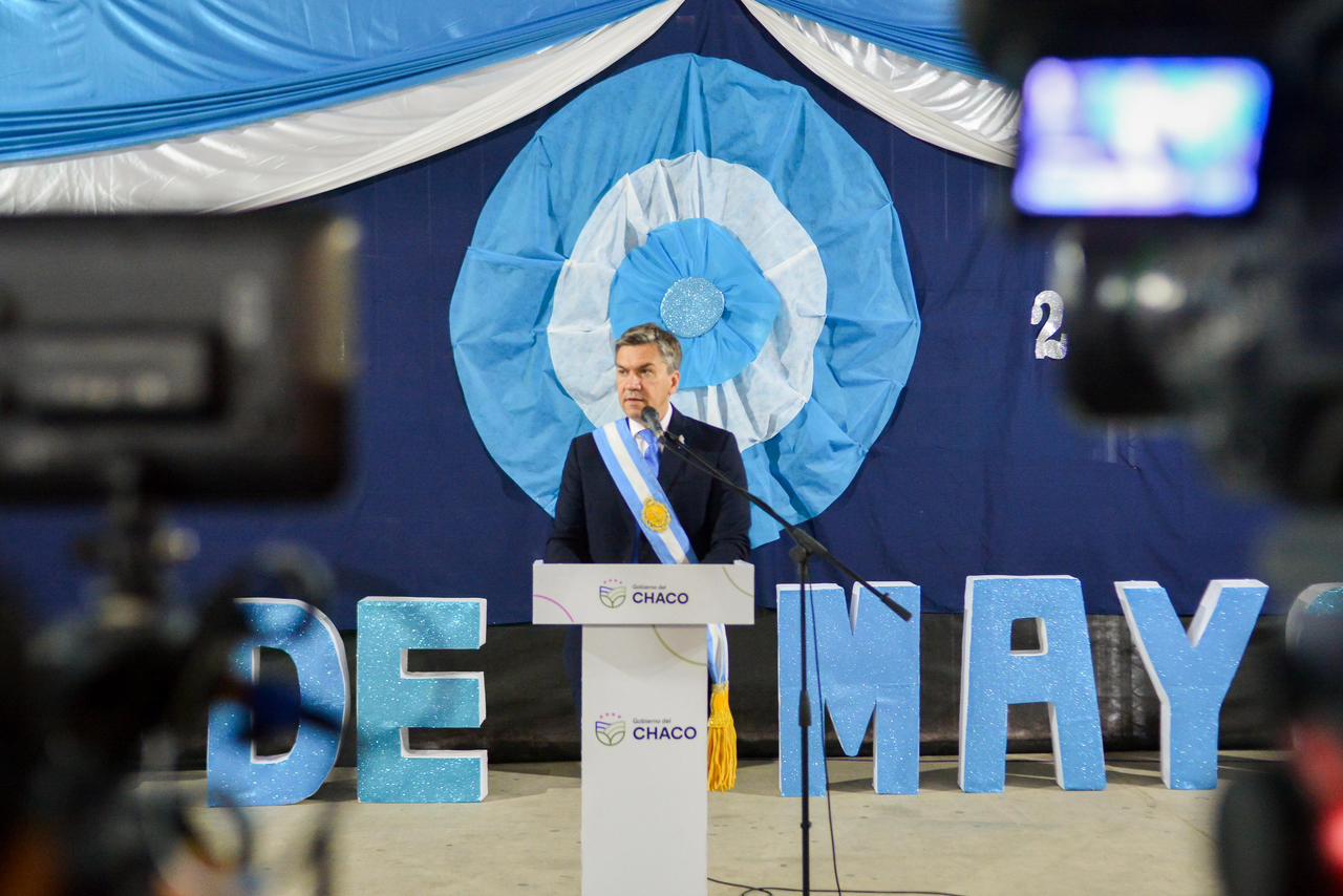  Zdero en el 25 de Mayo: “Los invito a no renunciar al sueño de progreso”