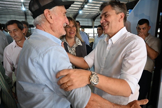 Corrientes: El mensaje de Zdero al campo durante un evento nacional de ganadería 