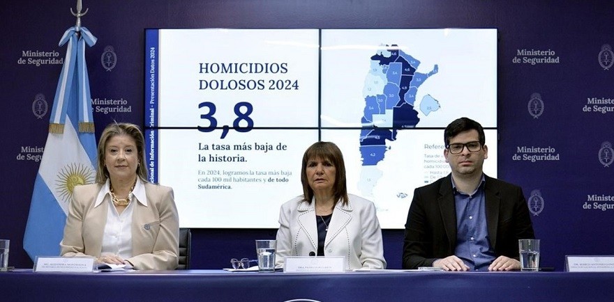 Nación presentó estadísticas de crímenes y la tasa en el Chaco es la segunda más alta 