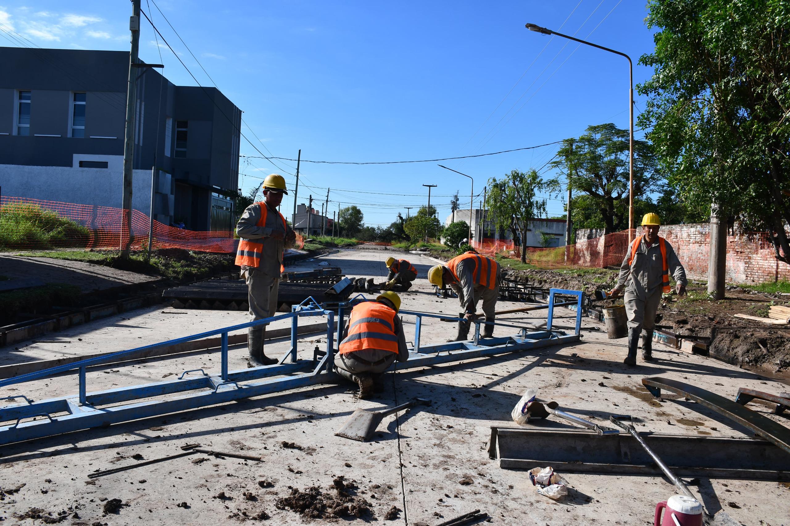 Quitilipi: más pavimento urbano y bacheos en la localidad