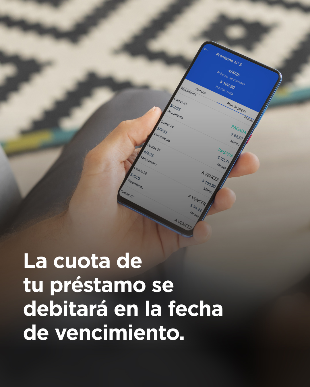 NBCH recuerda el cobro al vencimiento de cuotas de préstamos personales y anticipos