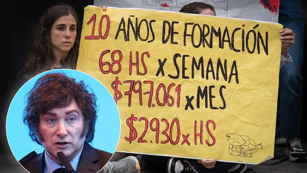 Milei sobre el conflicto del Garrahan: 