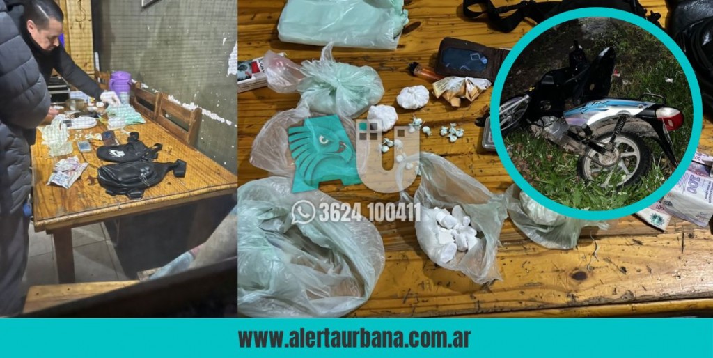 Fontana: persecución a dos jóvenes permite desbaratar un kiosco de drogas