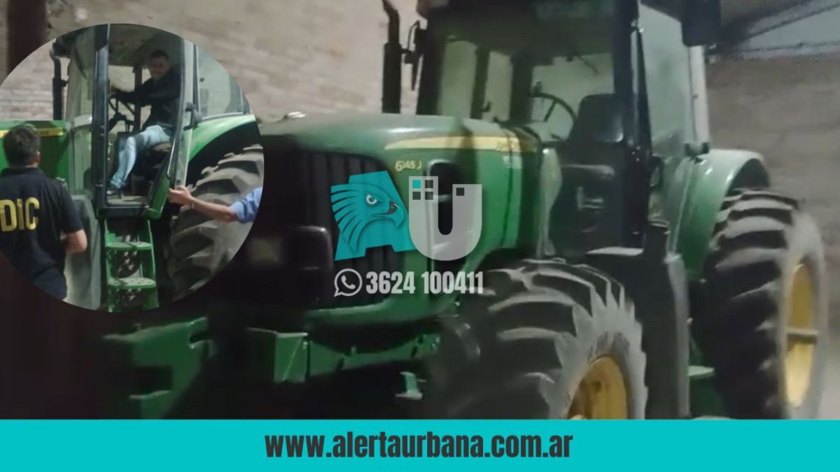 Causa Pasko: secuestran tractor valuado en 100 mil dólares