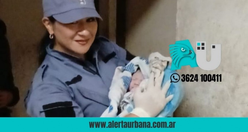 Barranqueras: policías asistieron a una joven que tuvo su bebé en la casa 