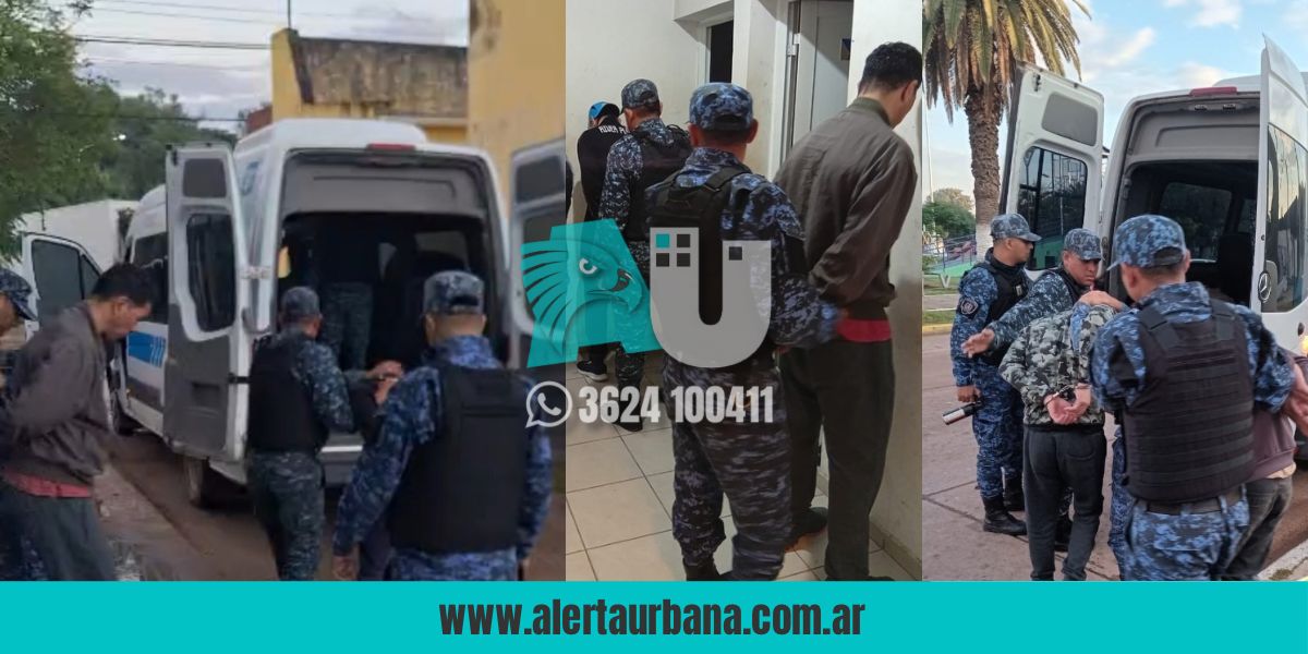 “Histórico” traslado de presos de extrema peligrosidad al Complejo Penitenciario Provincial II de Sáenz Peña