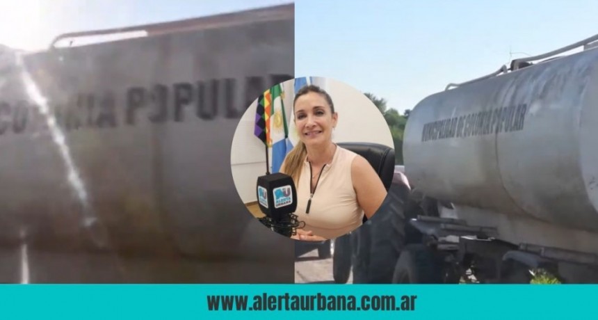Panzardi denuncia que extraen agua del acueducto para venderla en Colonia Popular