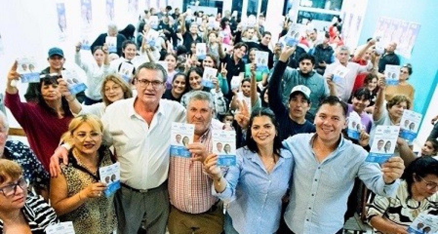 Militantes, referentes y vecinos dieron muestras de apoyo a Primero Chaco en Sáenz Peña