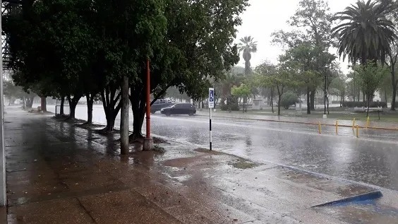 Martes pasado por agua en el Chaco