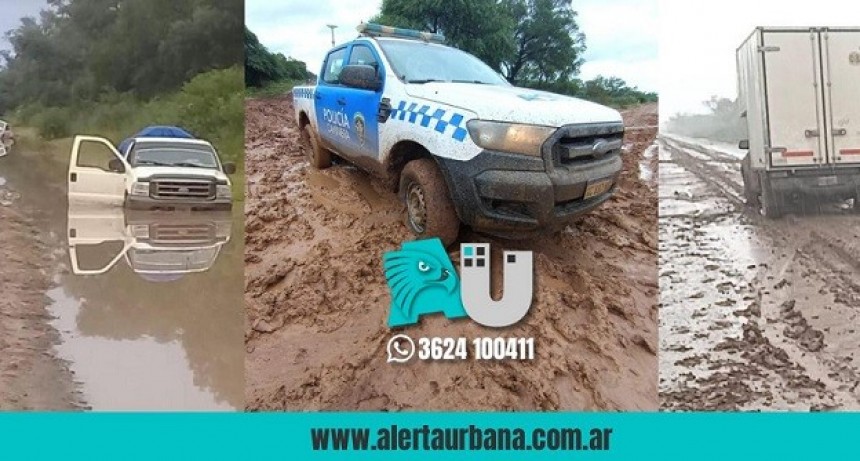 ¿Las rutas de Capitanich?: llovió y se demora el traslado de urnas electorales en El Impenetrable