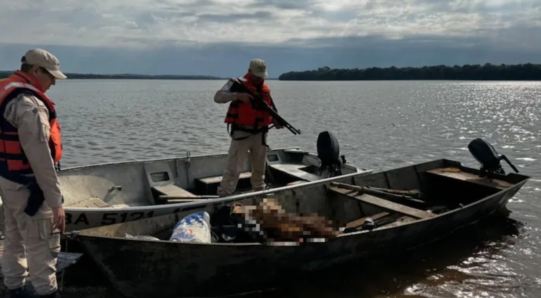 Río Uruguay: abandonaron una embarcación con 80 kilos de carne de carpincho valuada en más de $2 millones