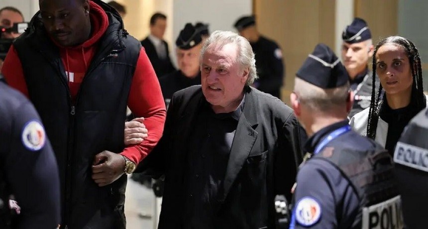 El actor francés Gérard Depardieu fue condenado por agresión sexual