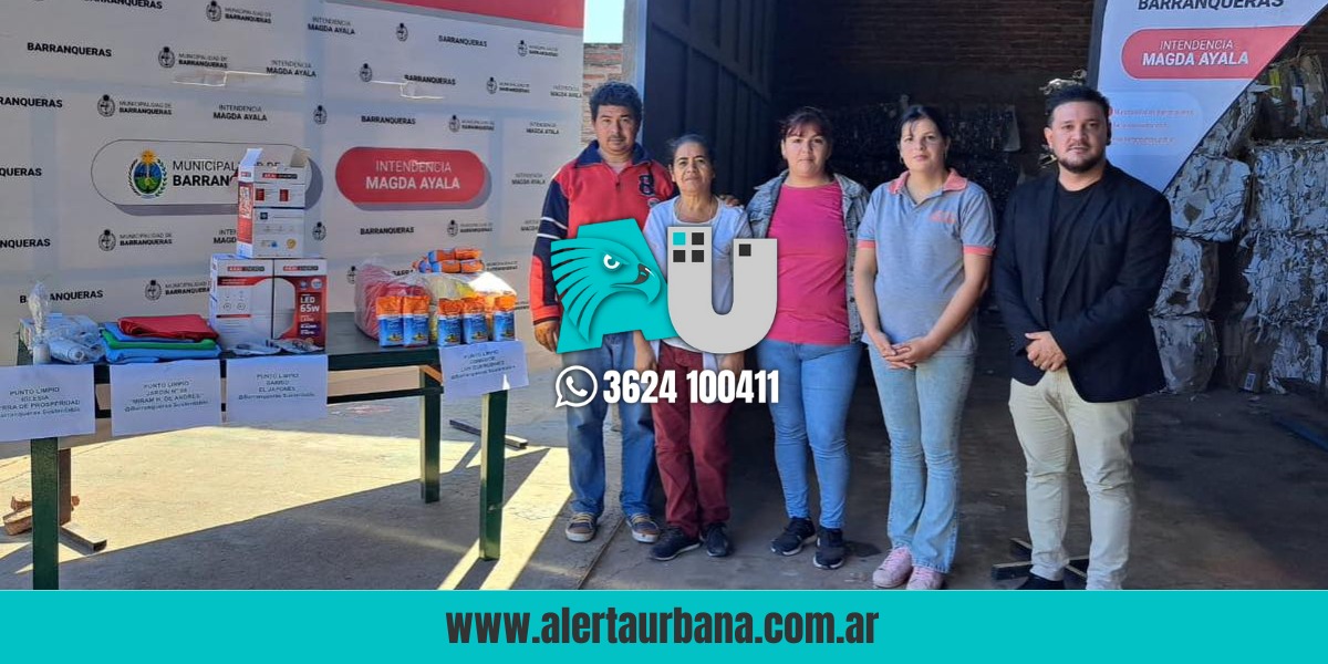 El municipio de Barranqueras premia a instituciones que promueven el reciclaje