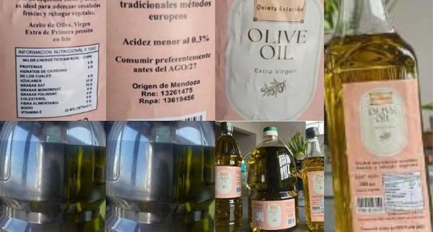 Anmat prohibió la venta y consumo de un aceite de oliva