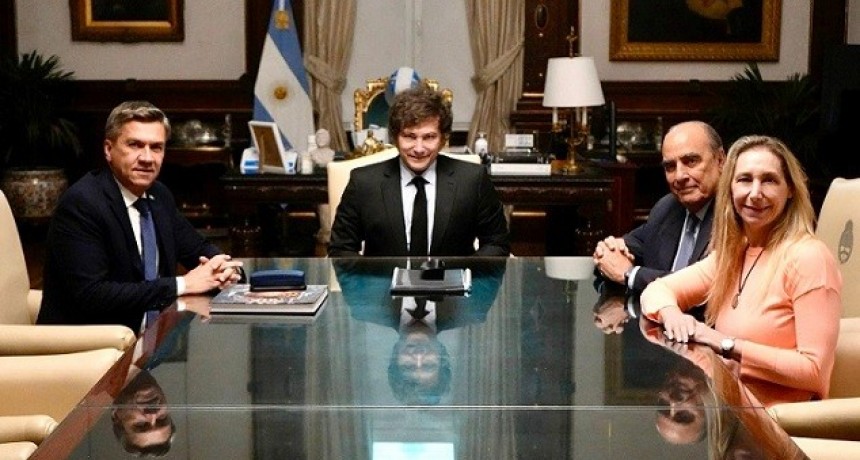 Zdero se reunió con Milei para 