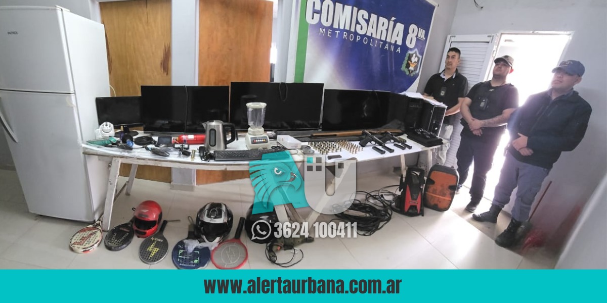 Megaoperativo en Villa Prosperidad: todo lo que incautó la Policía esta mañana