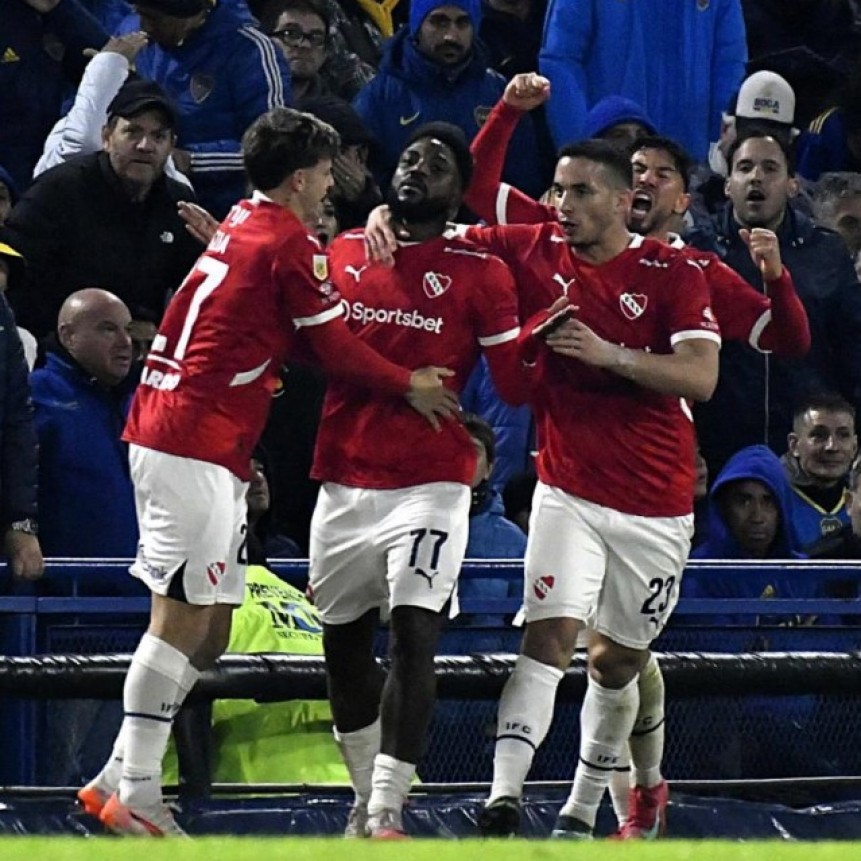 Independiente dio el golpe en La Bombonera, venció a Boca y consiguió el pase a semifinales