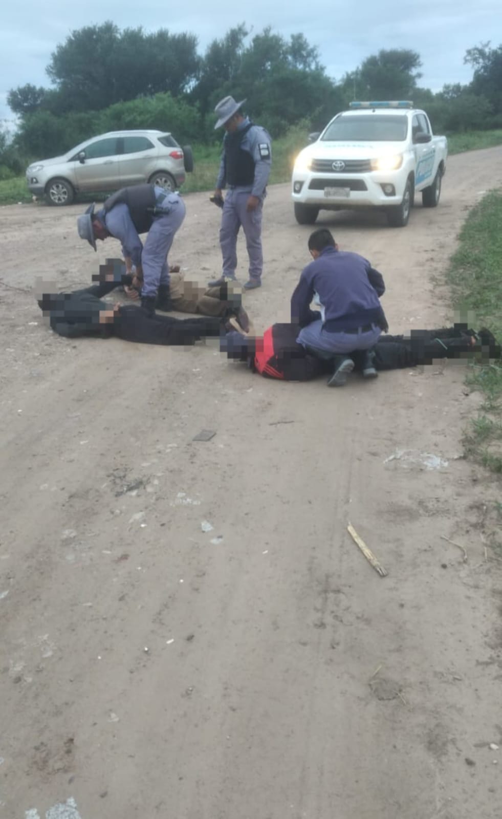 Tres hombres detenidos por presunta intrusión en un campo de Machagai