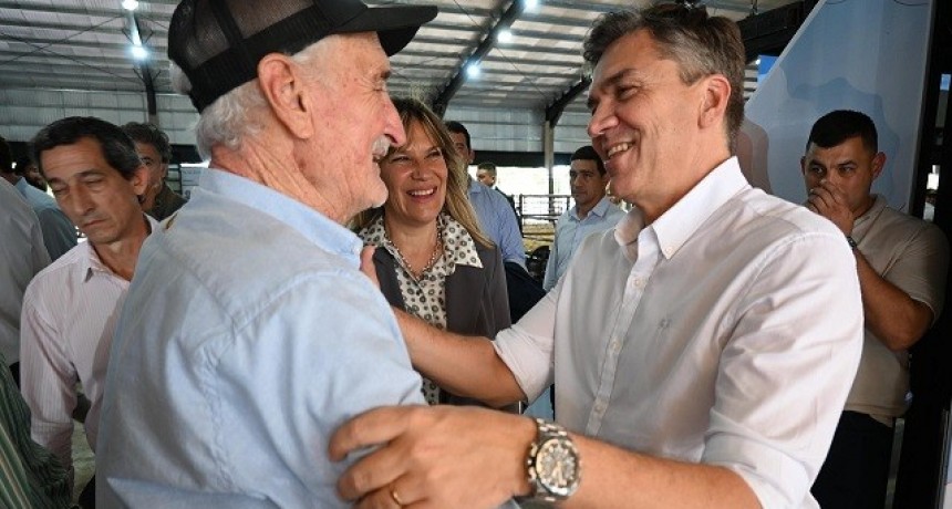 Corrientes: El mensaje de Zdero al campo durante un evento nacional de ganadería 