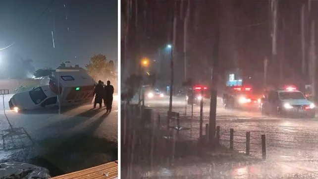 Santa Fe: un muerto, evacuados y sin clases por el temporal