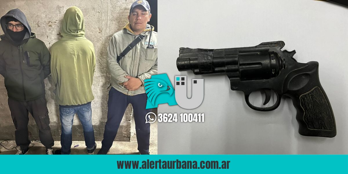  Detienen a un potencial ladrón con arma de juguete en la Zona Sur