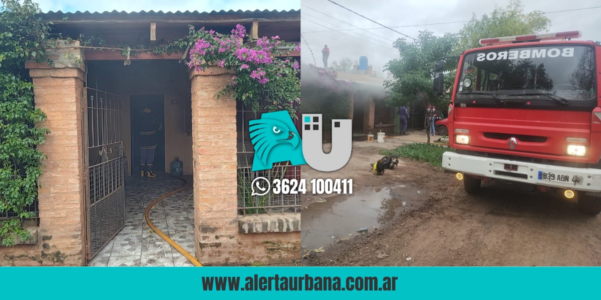  Se incendia una casa en jurisdicción de la Quinta