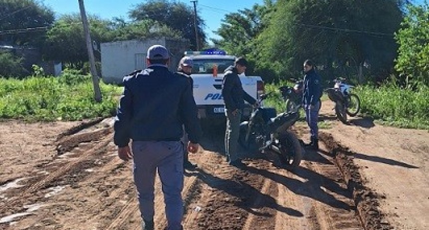Castelli: Fue a denunciar el robo de su moto y quedó detenido