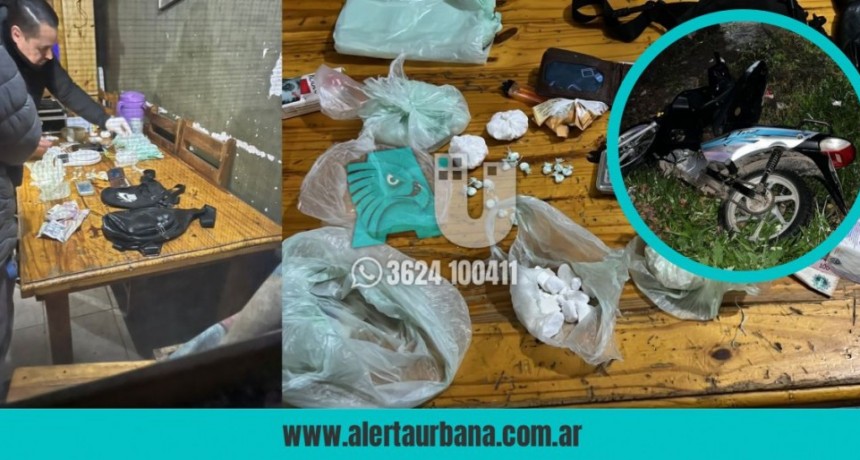 Fontana: persecución a dos jóvenes permite desbaratar un kiosco de drogas