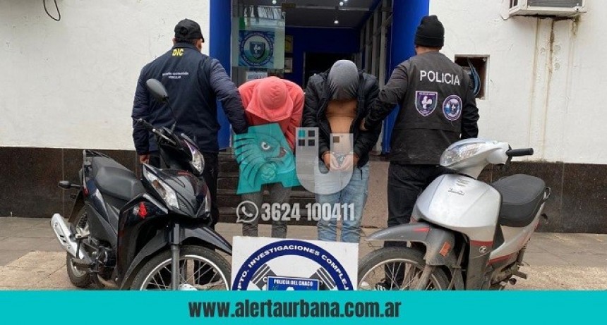Desarticulan banda de motochorros que robaba a mano armada en el Gran Resistencia