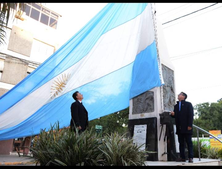  “Es de fundamental importancia recuperar los valores patrios”, destacó el intendente Gustavo Martínez al legado del General Belgrano
