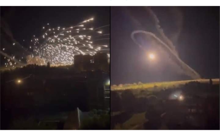 Video: un misil ruso dio un giro de 180 grados en el aire e impactó contra su propia base