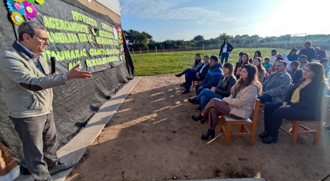 El Ministerio de Educación inauguró dos nuevas Escuelas Secundarias Rurales mediadas por TIC