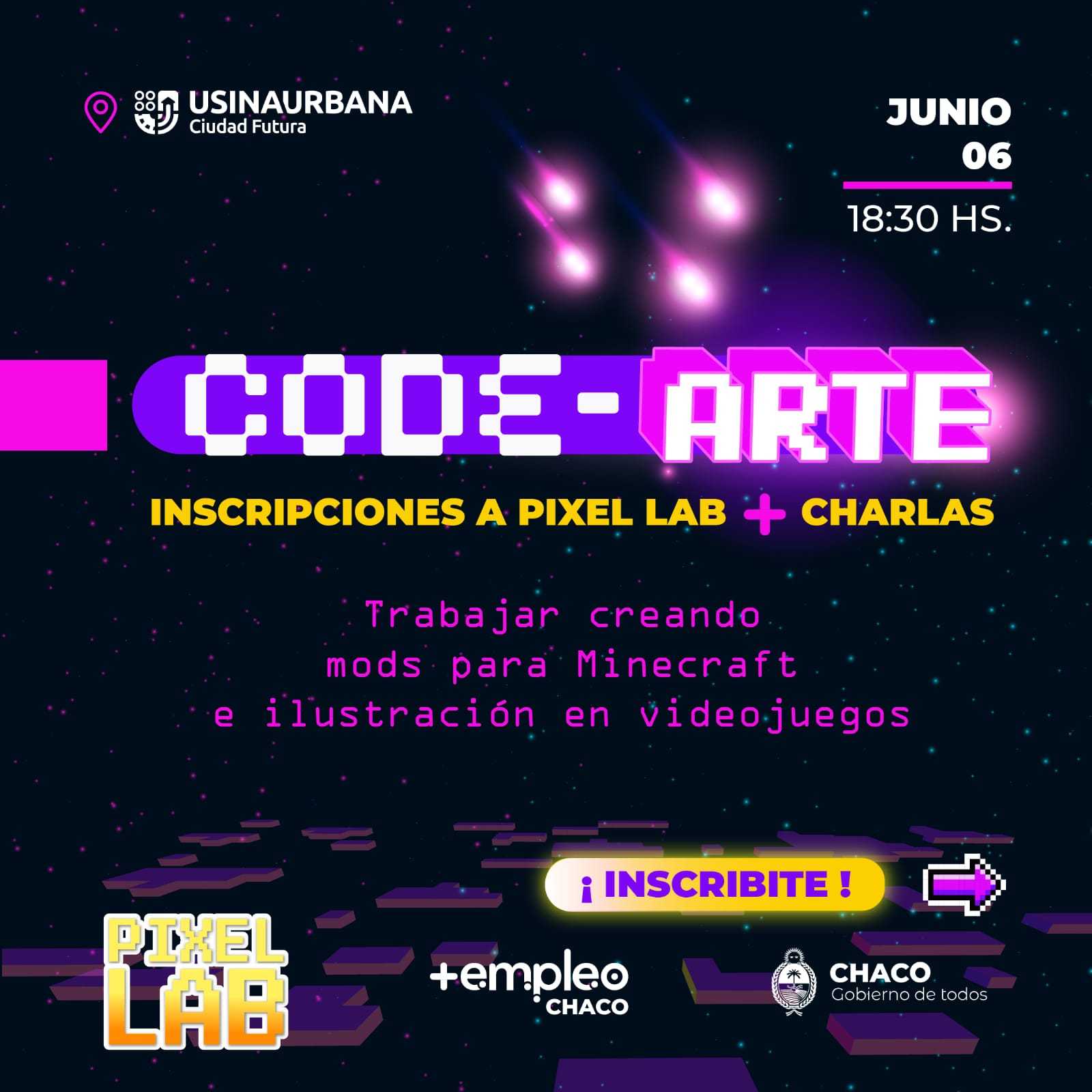 “Code-Arte”, una charla para aprender y debatir sobre el desarrollo y el arte de los videojuegos