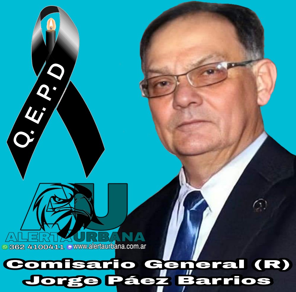 La Policía del Chaco despide al Comisario General (R) Jorge Páez Barrios 