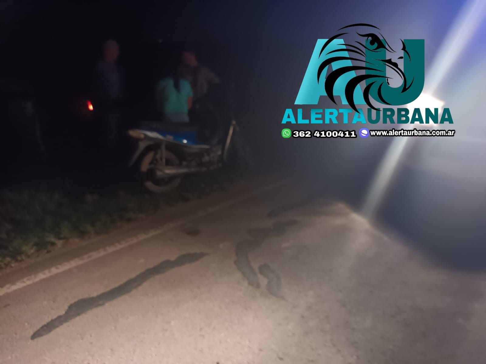 Quitilipi: caminaba por la Ruta Provincial N° 4 y la atropelló una motocicleta