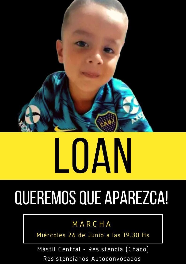 Nueva marcha en Resistencia para exigir la aparición con vida de Loan