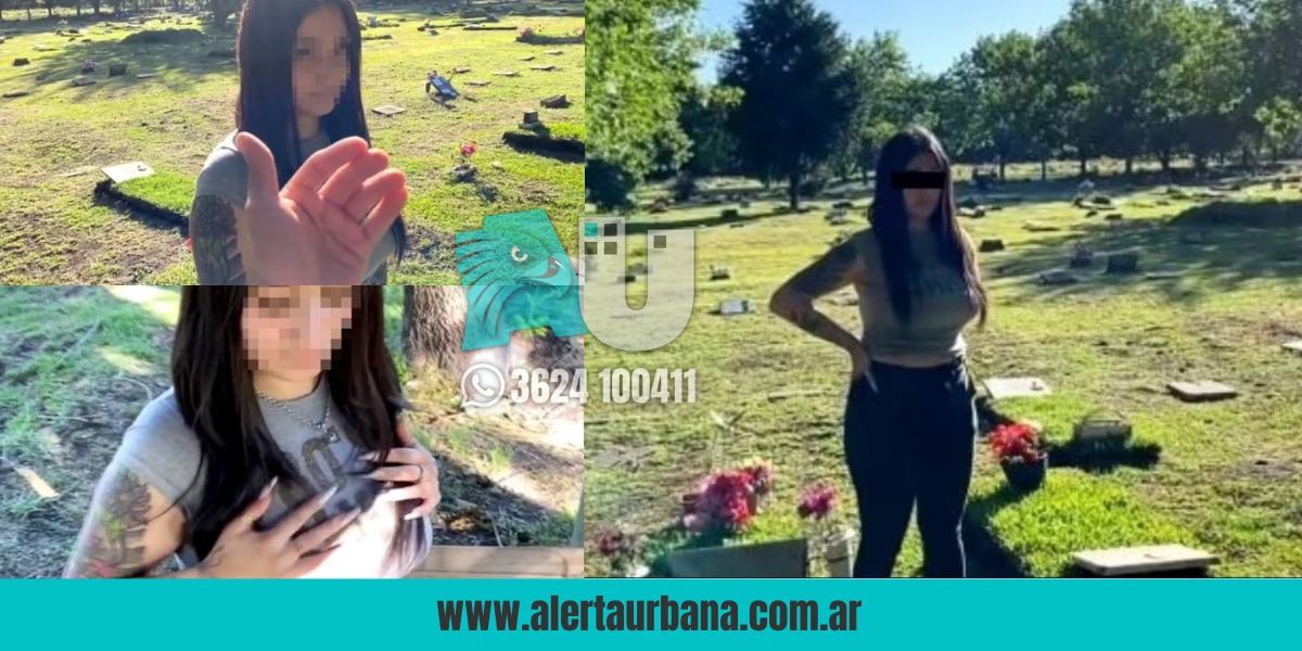 ¿Se la enterraron?: se filmó teniendo sexo en un cementerio y acabó denunciada