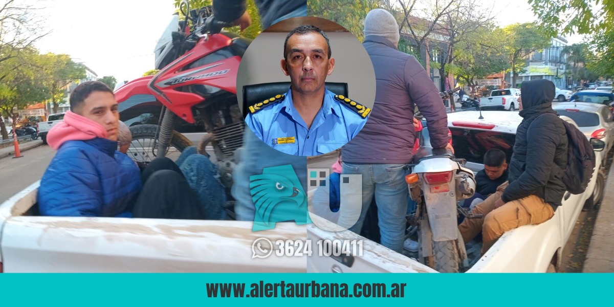 Masiva detención de motochorros piraña: “Pusimos tras las rejas a varios de ellos