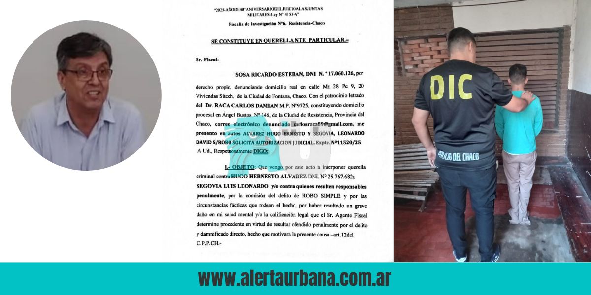  Robo de US$ 60.000 en Fontana: pidió ser querellante el presidente del Concejo