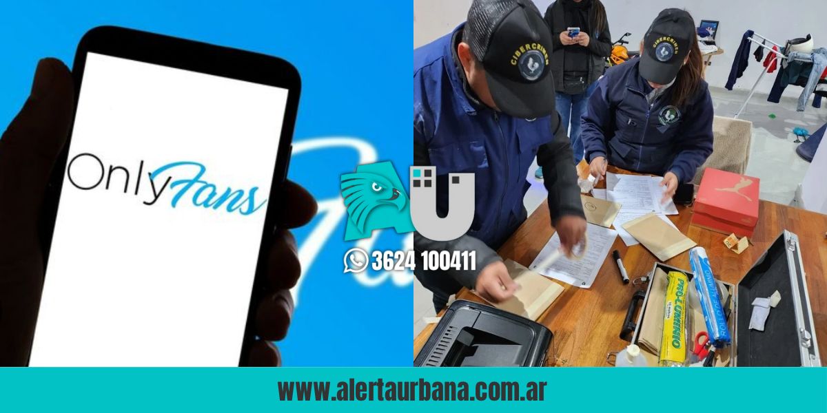 Una modelo de OnlyFans fue clave para desarticular a la banda de las criptomonedas en el Chaco